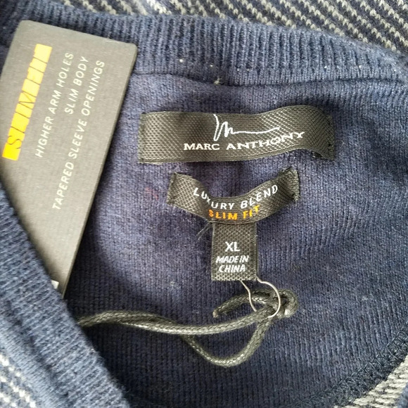 NWT MARC ANTHONY slim fit pullover - Picture 4 of 6